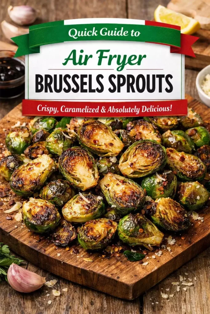 Air Fryer Brussels Sprouts — Better Than Any Restaurant
