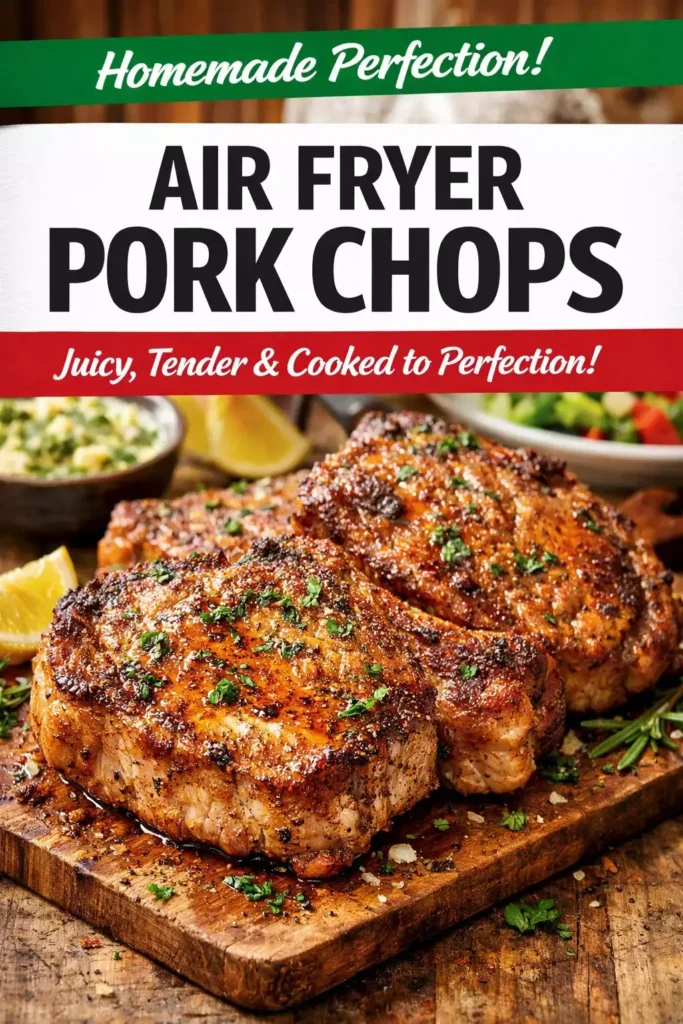 Air Fryer Pork Chops — Better Than Any Restaurant