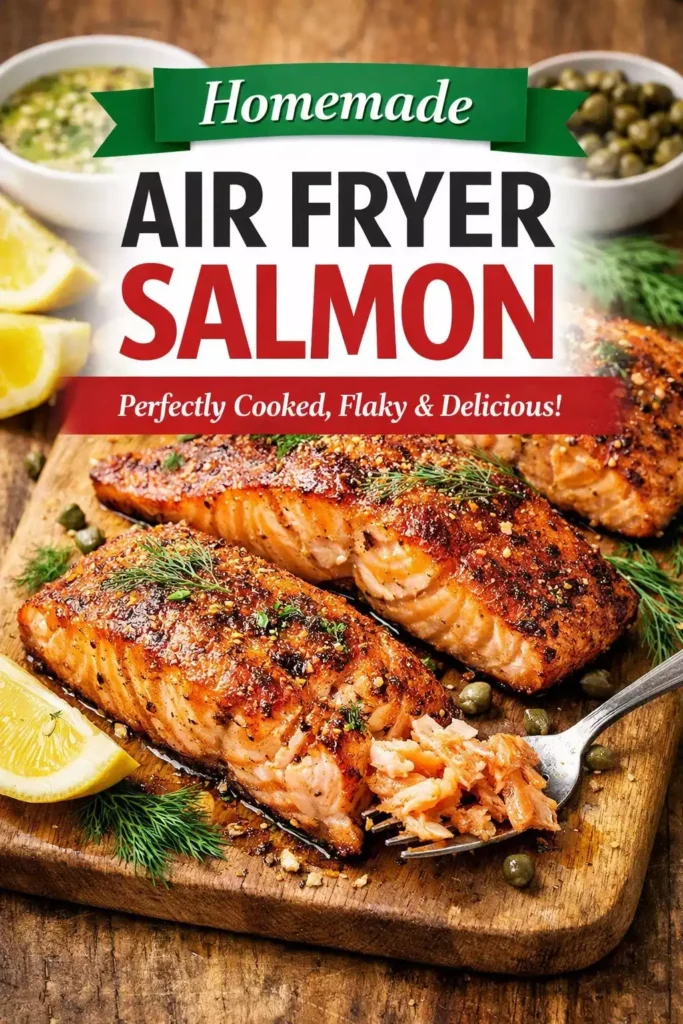 Air Fryer Salmon — From Scratch, No Shortcuts