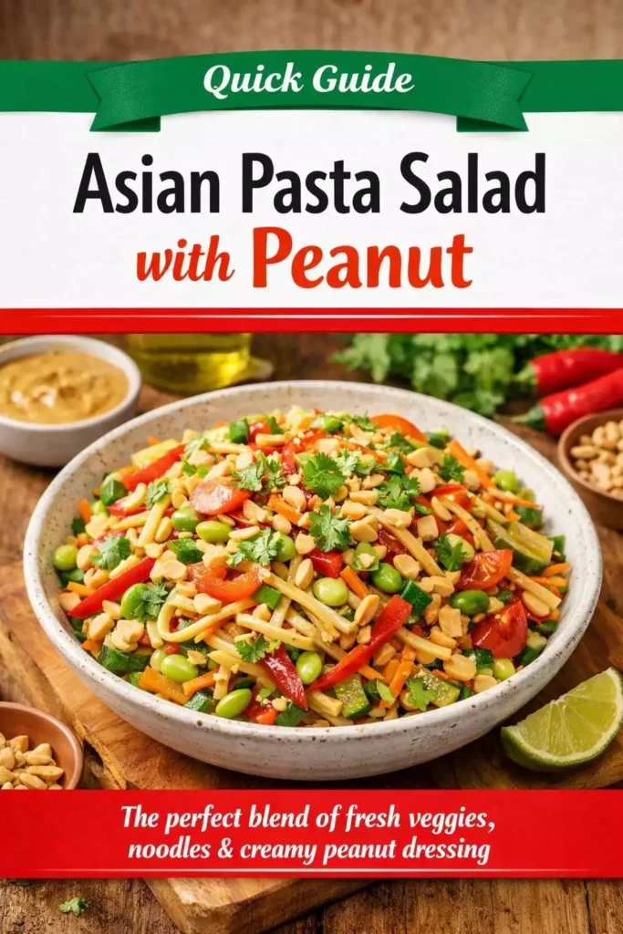 Asian Pasta Salad with Peanut — Recipe That Actually Works
