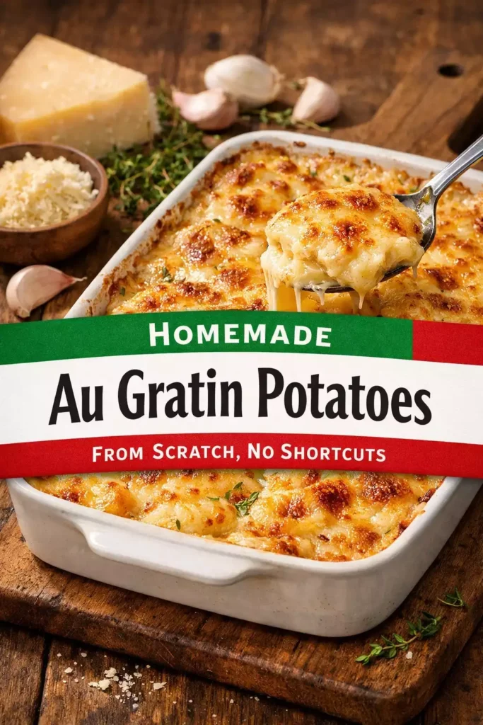 Au Gratin Potatoes — From Scratch, No Shortcuts