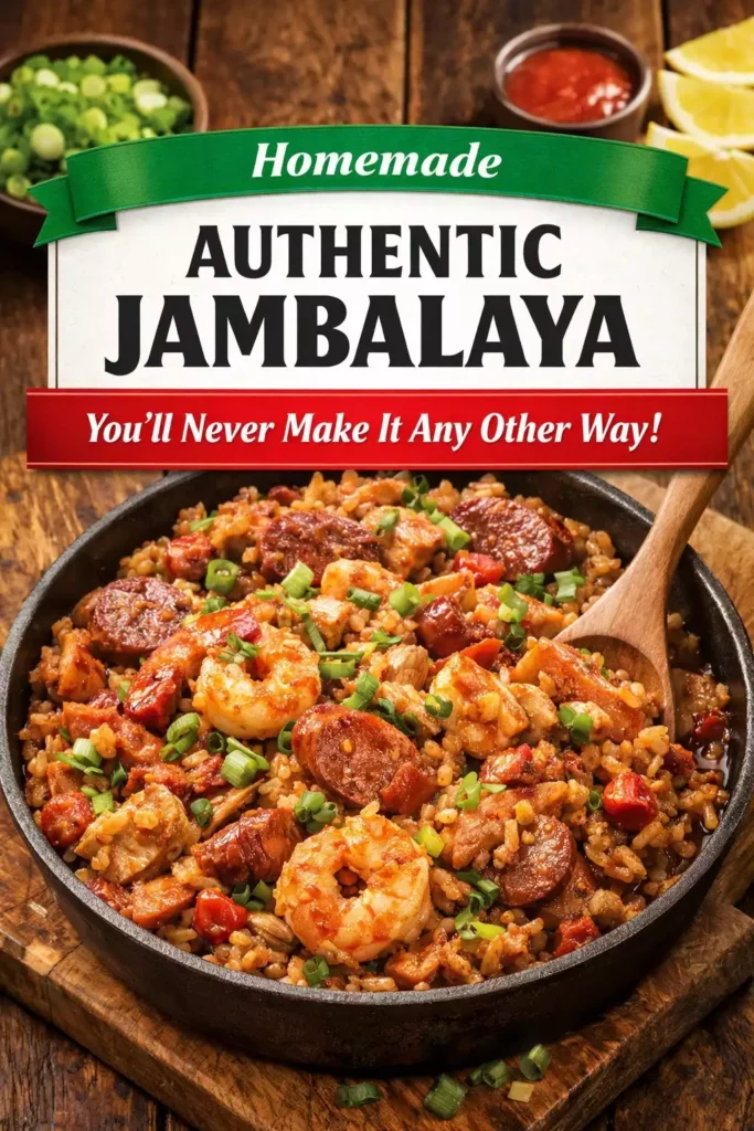 Authentic Jambalaya (You’ll Never Make It Any Other Way)