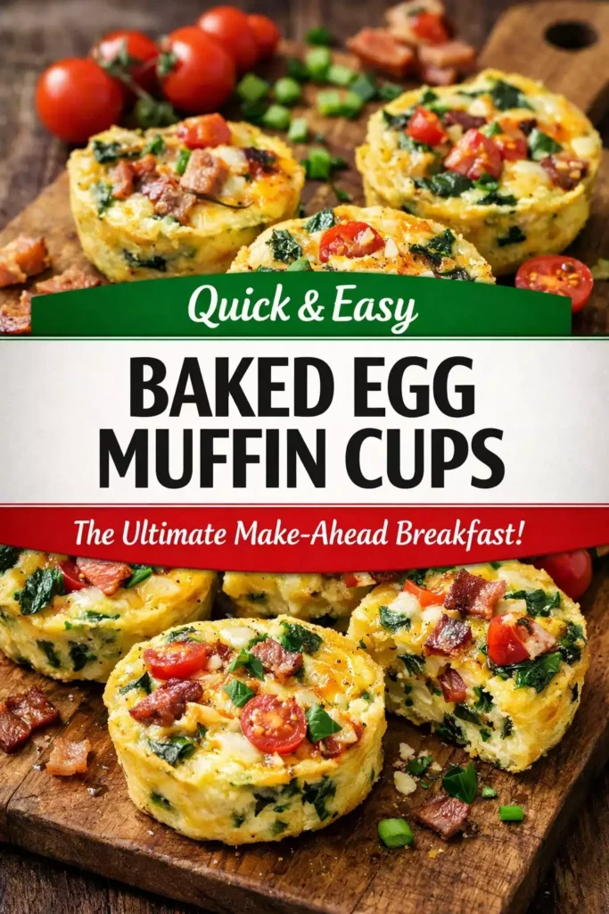 Baked Egg Muffin Cups (You’ll Never Make It Any Other Way)