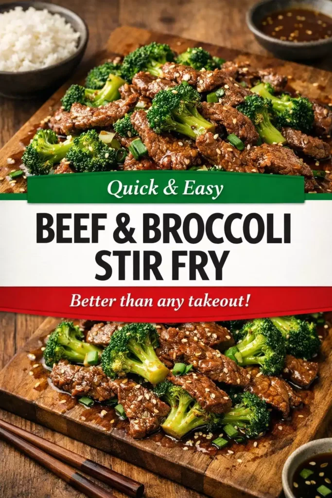 Beef and Broccoli Stir Fry — Better Than Any Restaurant