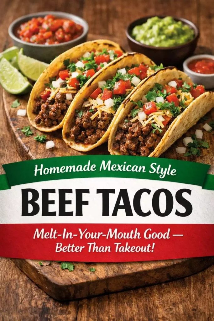 Beef Tacos (Better Than Takeout) — Melt-in-Your-Mouth Good