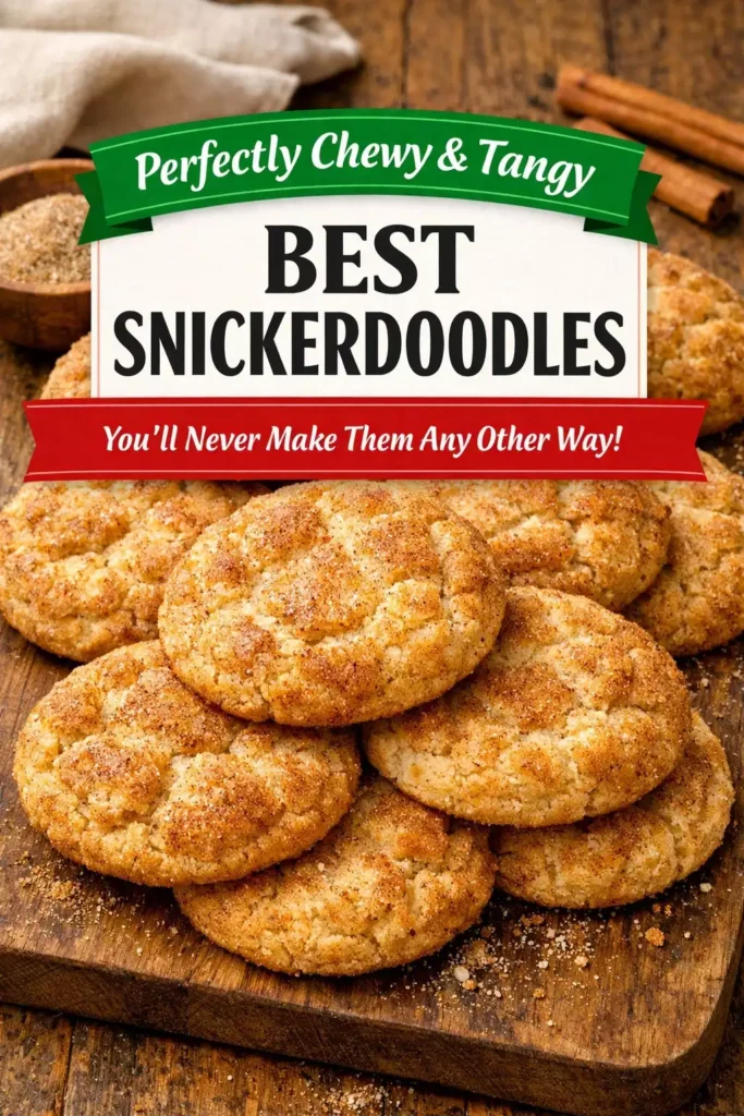 Best Snickerdoodles (You’ll Never Make It Any Other Way)
