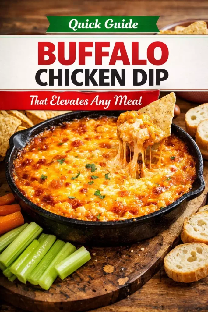 Buffalo Chicken Dip That Elevates Any Meal