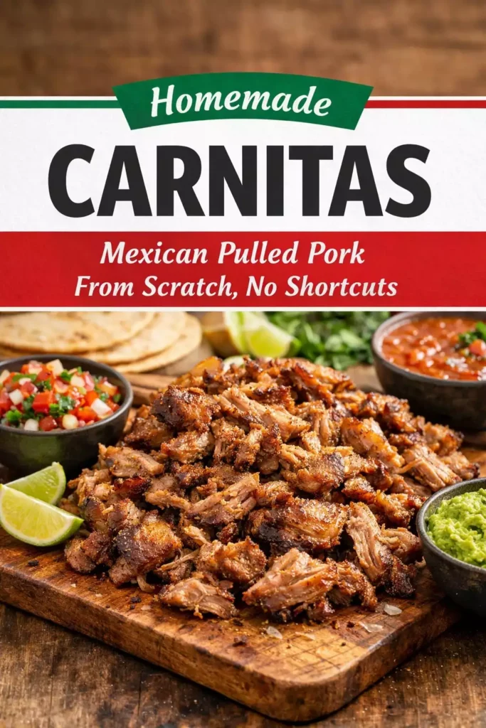Carnitas (Mexican Pulled Pork) — From Scratch, No Shortcuts