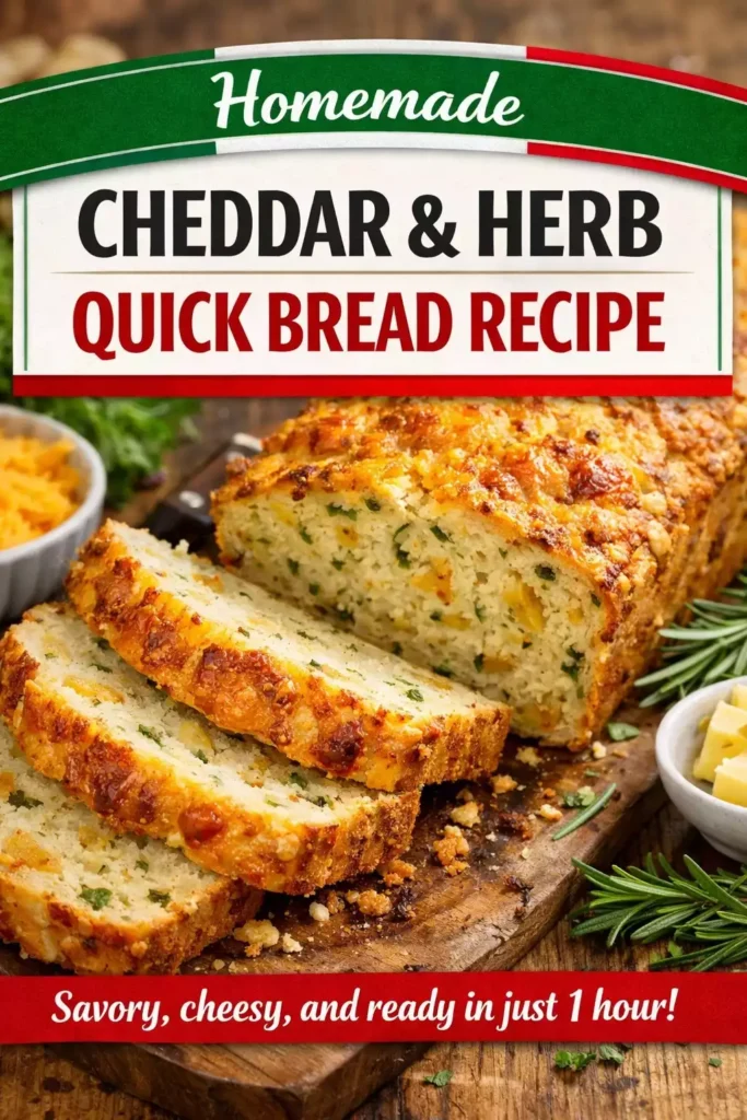Cheddar and Herb Quick Bread Recipe — Ridiculously Good