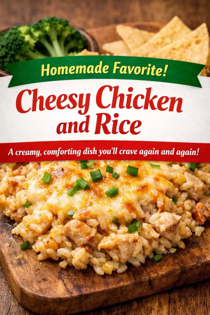 Cheesy Chicken and Rice (You’ll Never Make It Any Other Way)