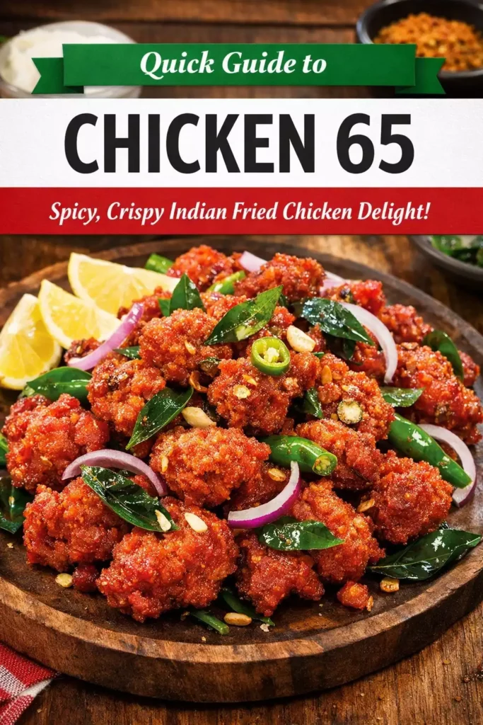 Chicken 65 (Indian Fried Chicken) — Juicy, Crispy, Perfect
