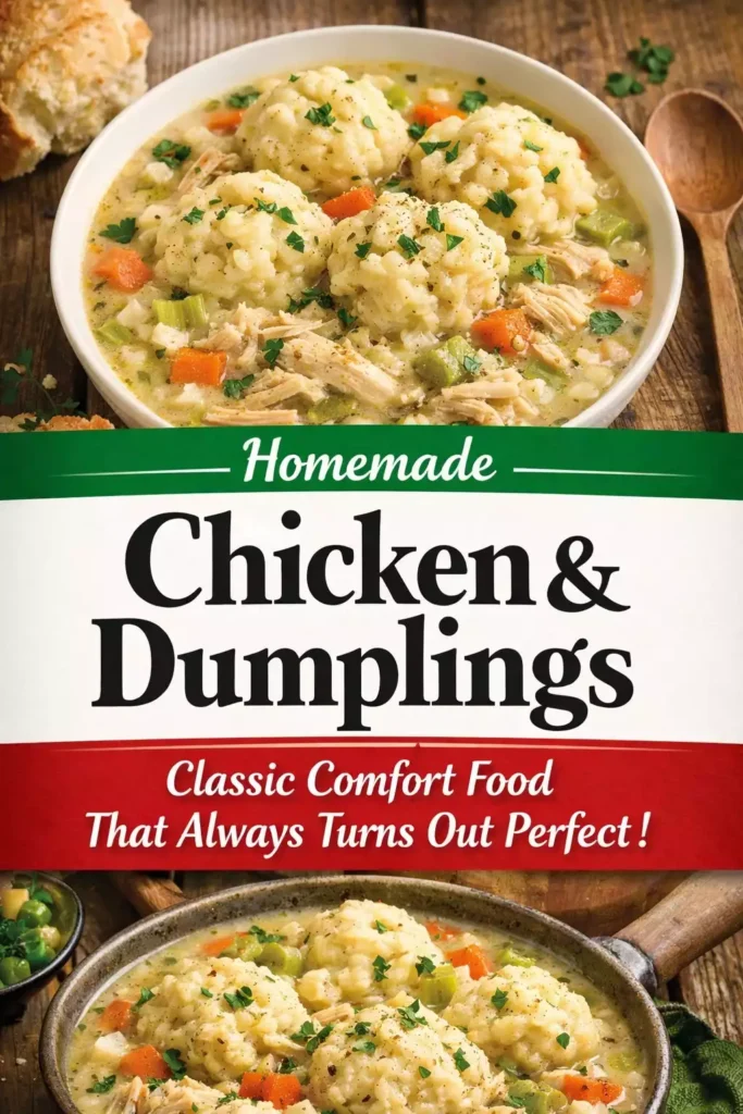 Chicken and Dumplings Recipe That Actually Works Every Time