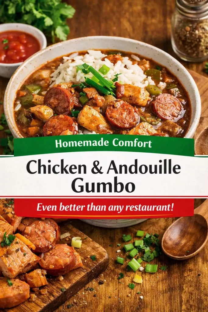 Chicken and Andouille Gumbo — Better Than Any Restaurant