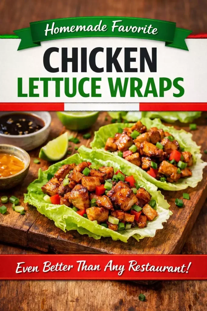 Chicken Lettuce Wraps — Better Than Any Restaurant