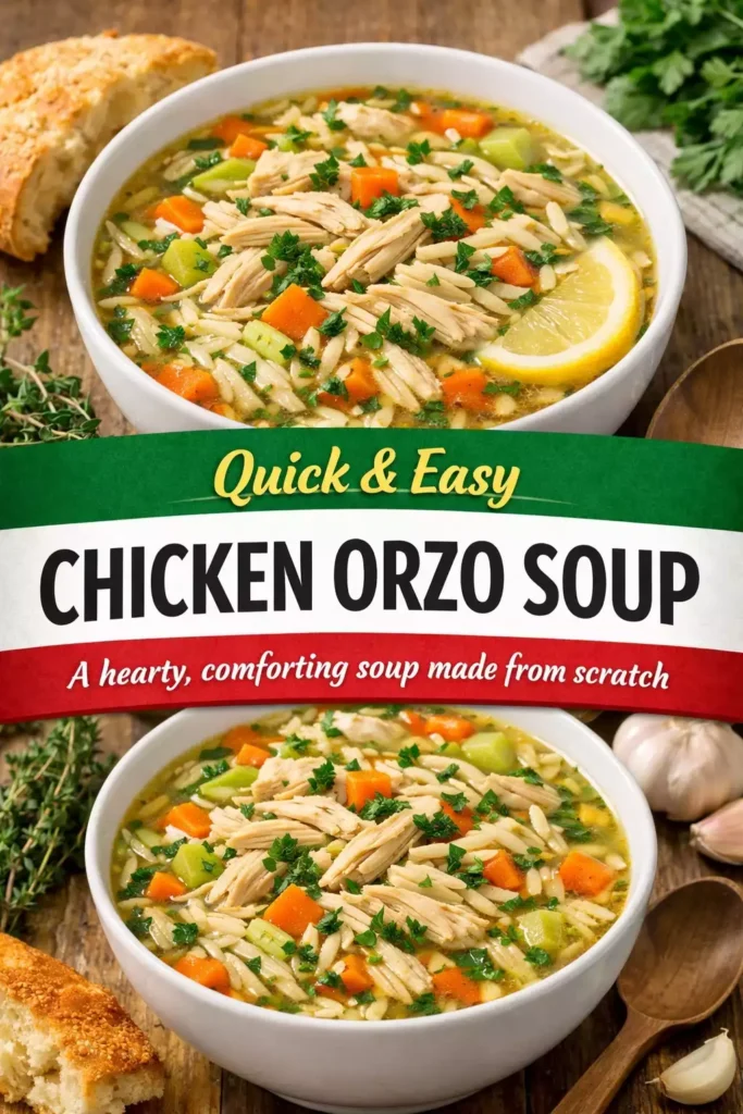 Chicken Orzo Soup Recipe That Actually Works Every Time