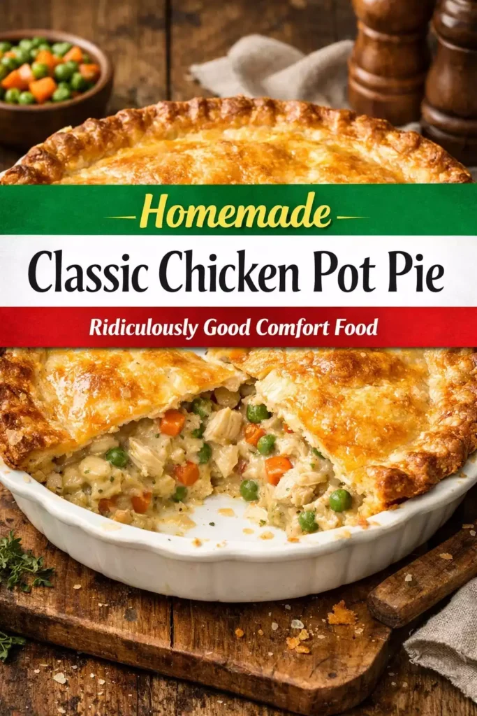Classic Chicken Pot Pie Recipe — Ridiculously Good