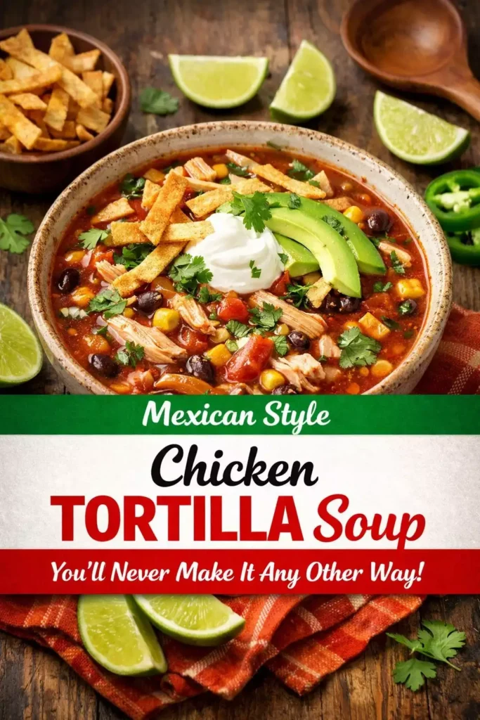 Chicken Tortilla Soup (You’ll Never Make It Any Other Way)