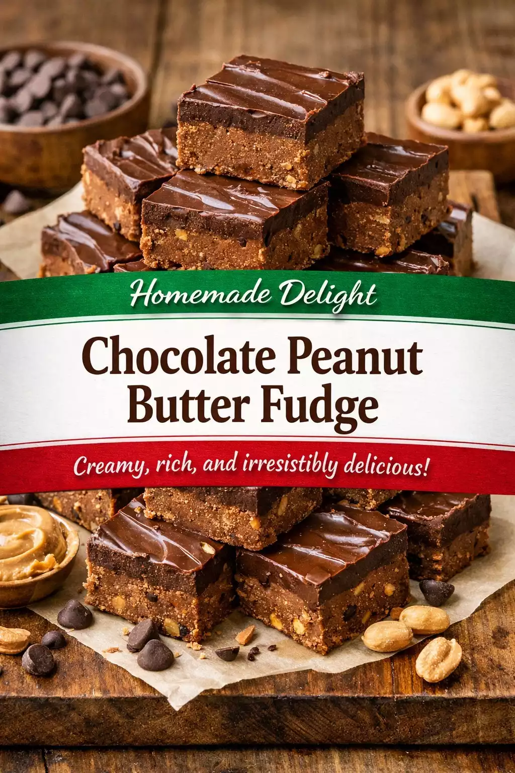 Chocolate Peanut Butter Fudge — Better Than Any Restaurant