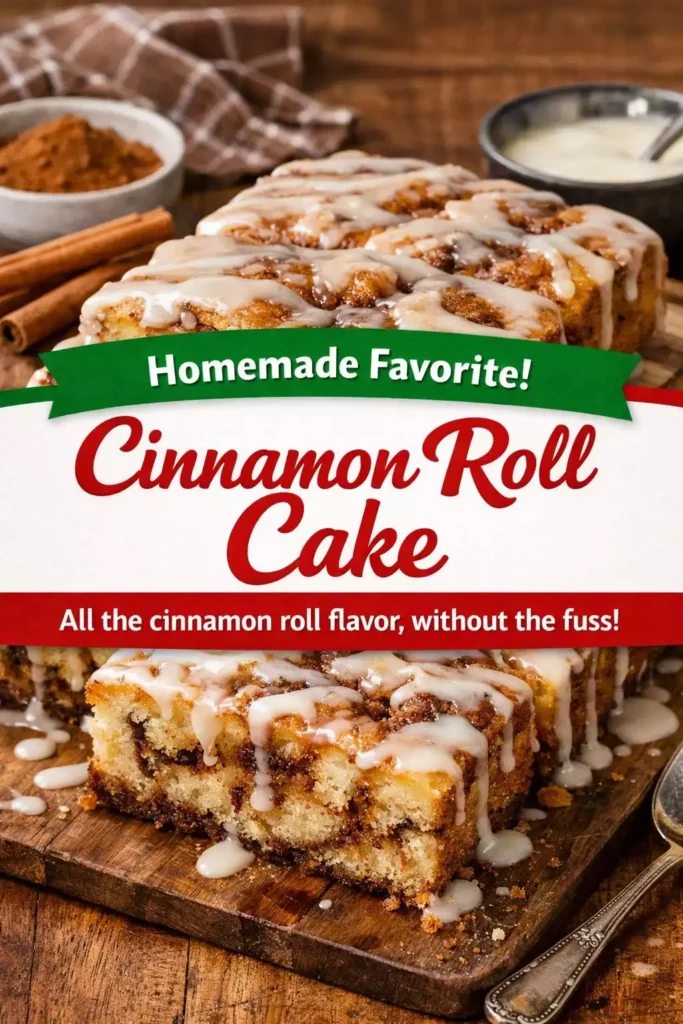 Cinnamon Roll Cake — So Good You’ll Make It Twice