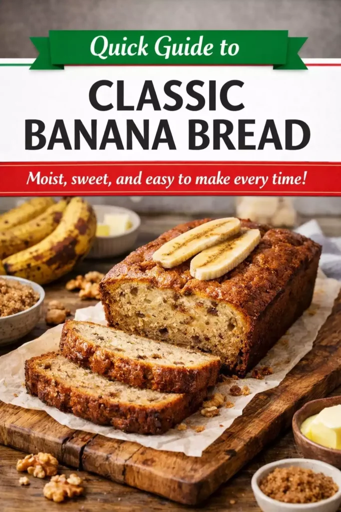 Classic Banana Bread Recipe That Actually Works Every Time