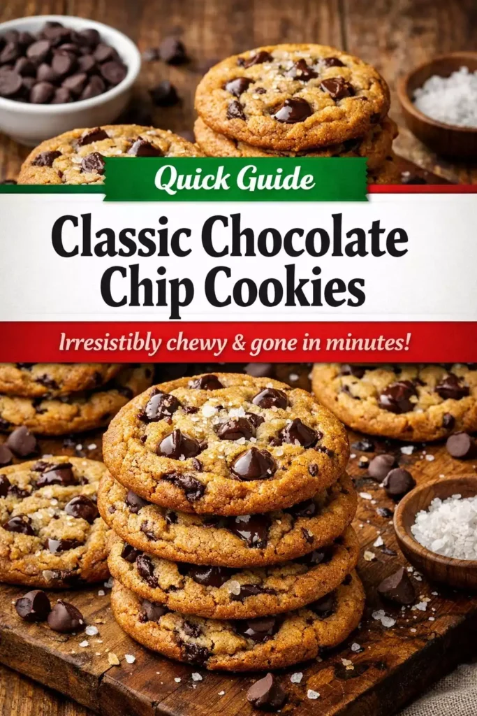 Classic Chocolate Chip Cookies That Disappears in Minutes