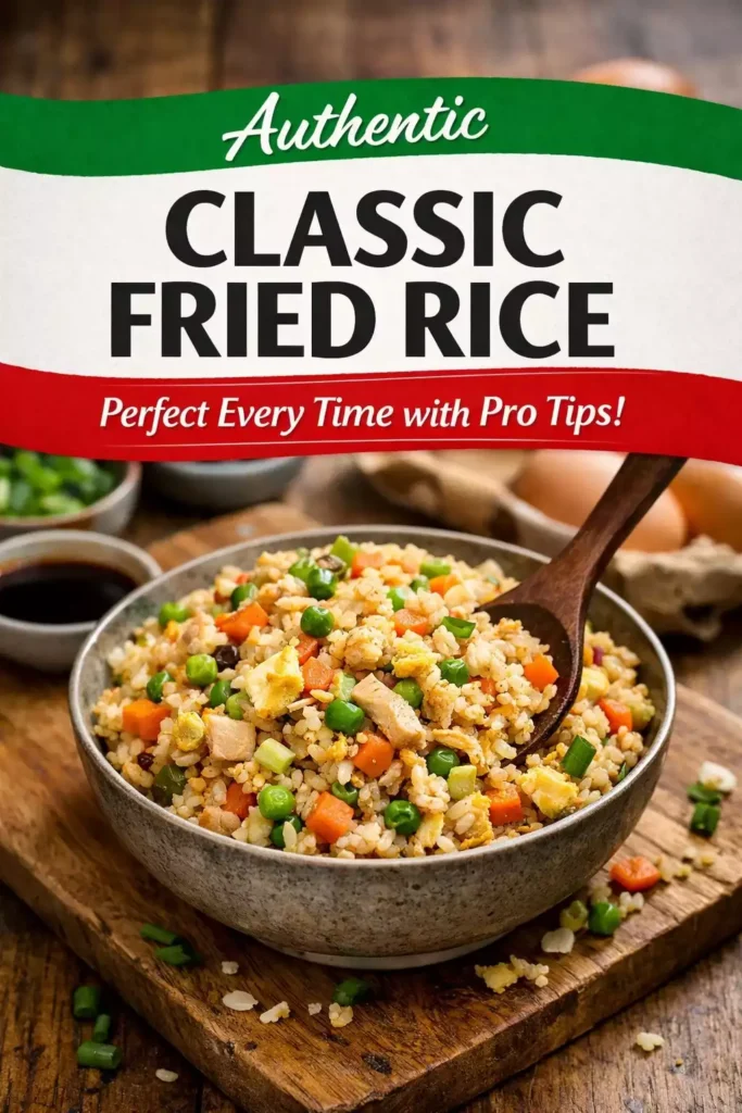 Classic Fried Rice Recipe That Actually Works Every Time