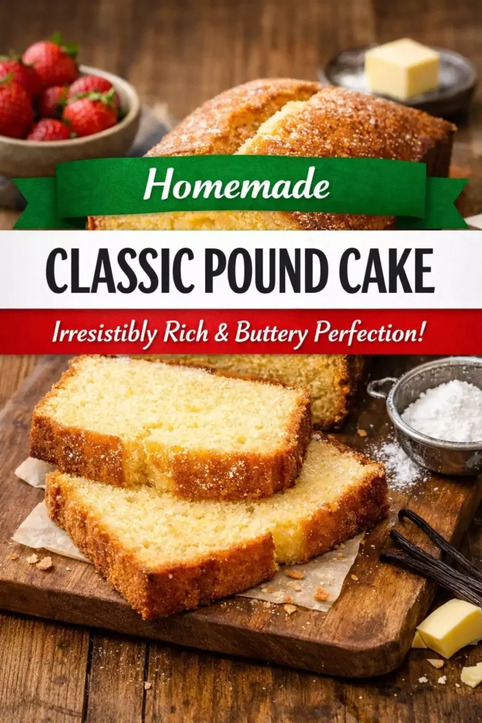 Classic Pound Cake — Dangerously Addictive
