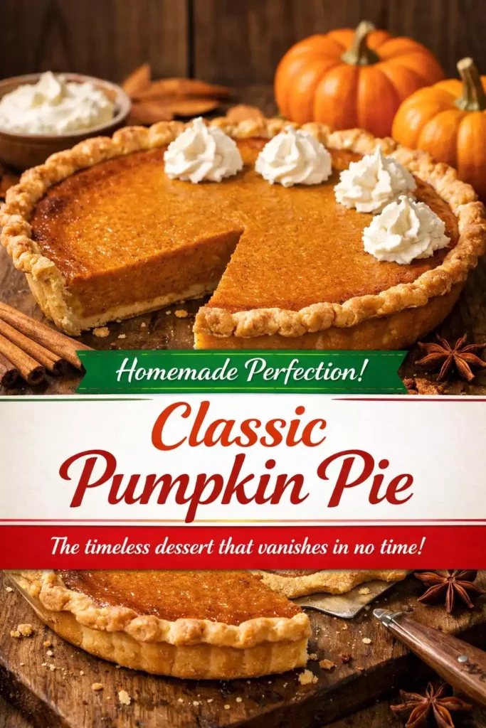 Classic Pumpkin Pie That Disappears in Minutes