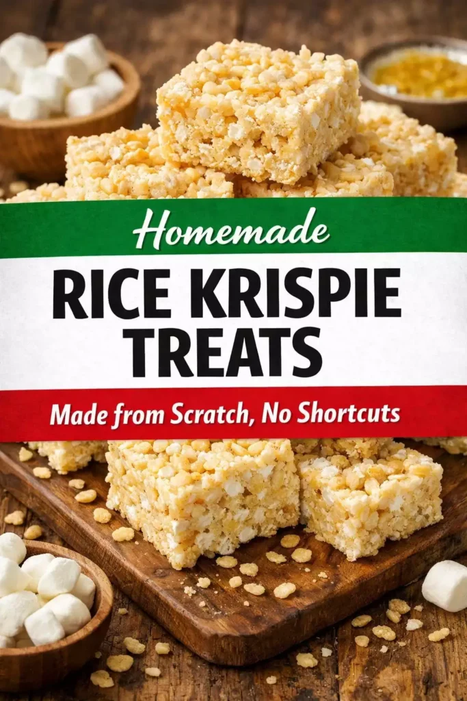 Rice Krispie Treats — From Scratch, No Shortcuts