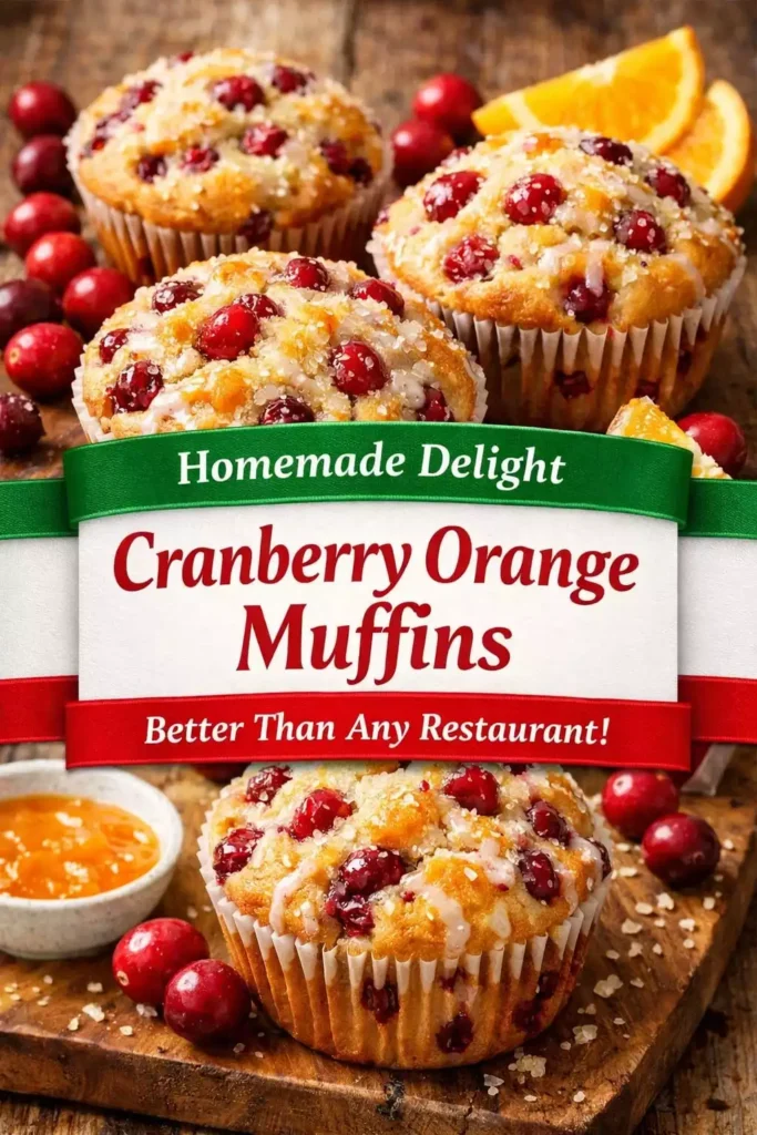 Cranberry Orange Muffins — Better Than Any Restaurant