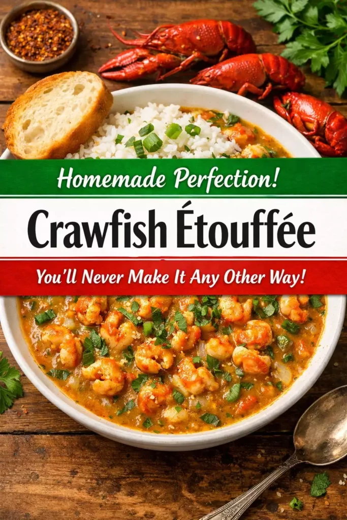 Crawfish Étouffée (You’ll Never Make It Any Other Way)