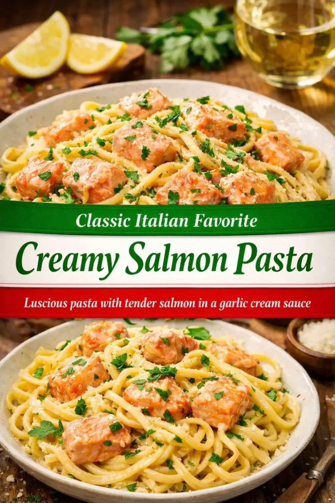 Creamy Salmon Pasta — Old-School Italian, Done Right