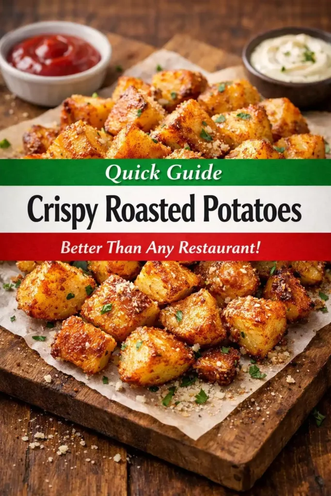 Crispy Roasted Potatoes — Better Than Any Restaurant