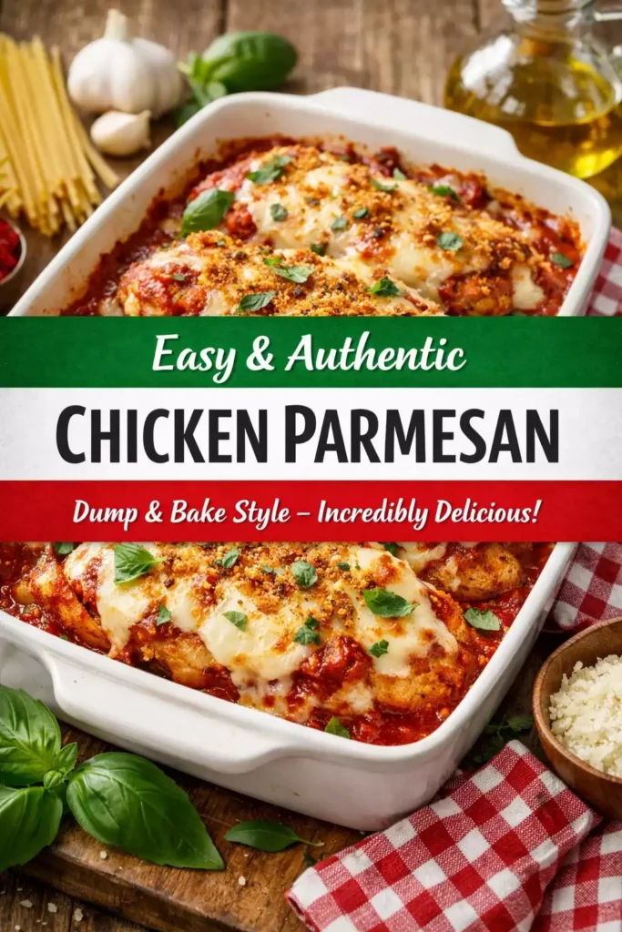 Dump and Bake Chicken Parmesan Recipe — Ridiculously Good