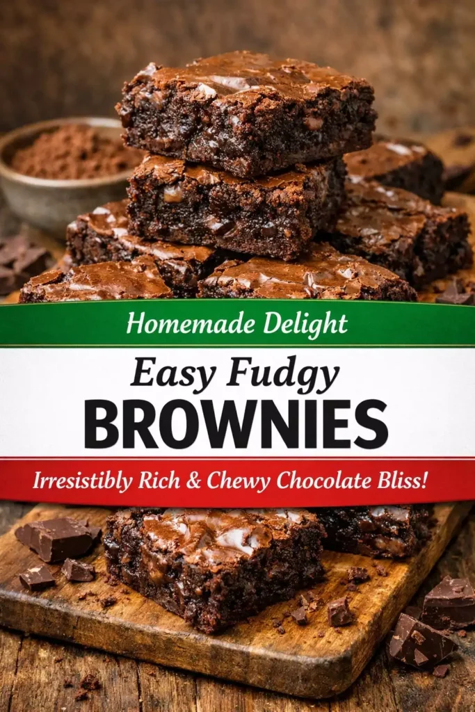 Easy Fudgy Brownies — Dangerously Addictive