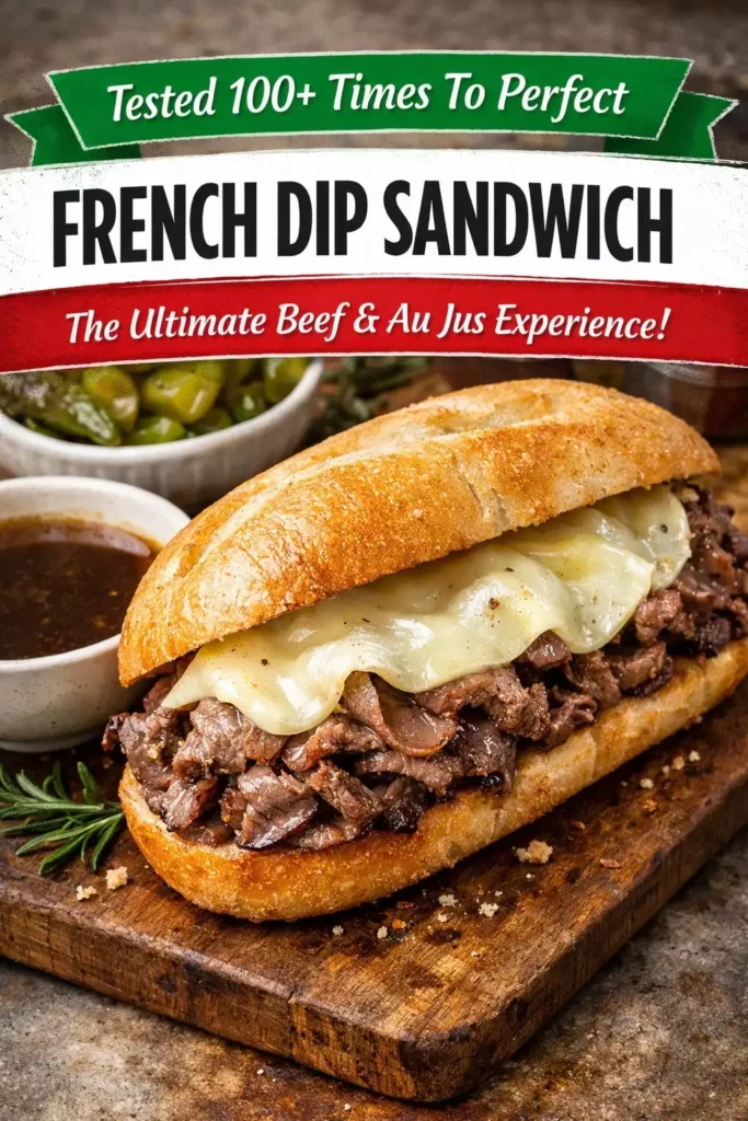 French Dip Sandwich — Tested 100+ Times, Finally Perfect