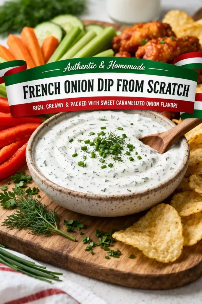 French Onion Dip from Scratch — So Good You’ll Make It Twice