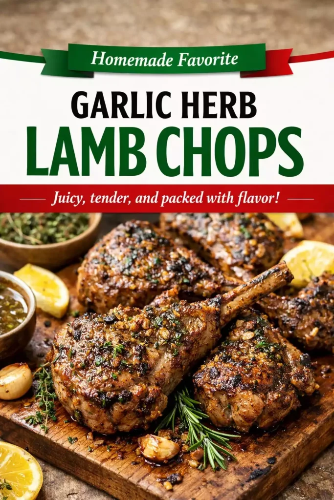 Garlic Herb Lamb Chops — Better Than Any Restaurant