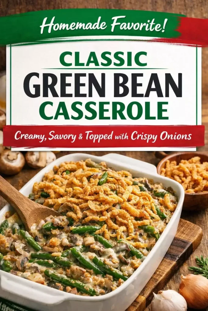 Classic Green Bean Casserole — So Good You’ll Make It Twice