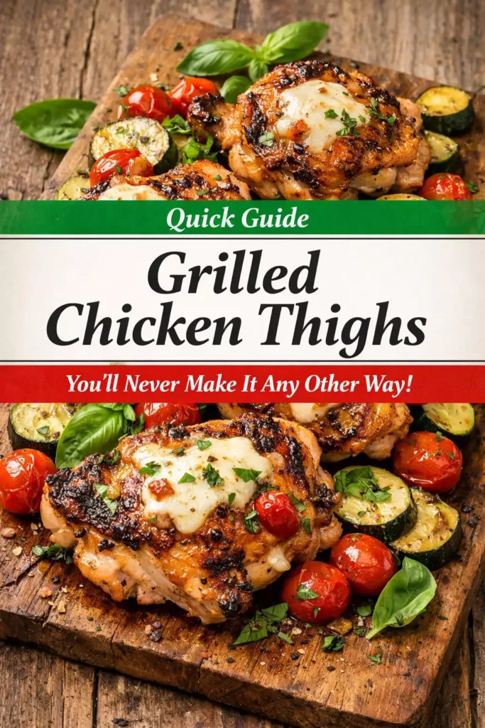 Grilled Chicken Thighs (You’ll Never Make It Any Other Way)