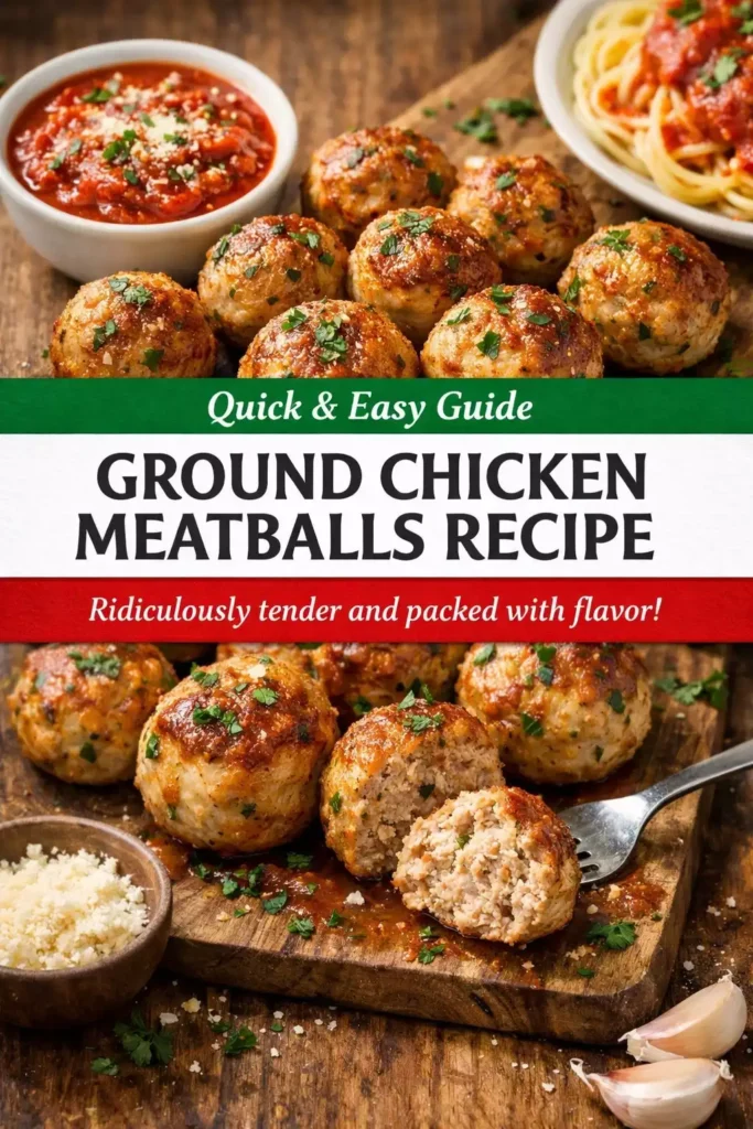 Ground Chicken Meatballs Recipe — Ridiculously Good