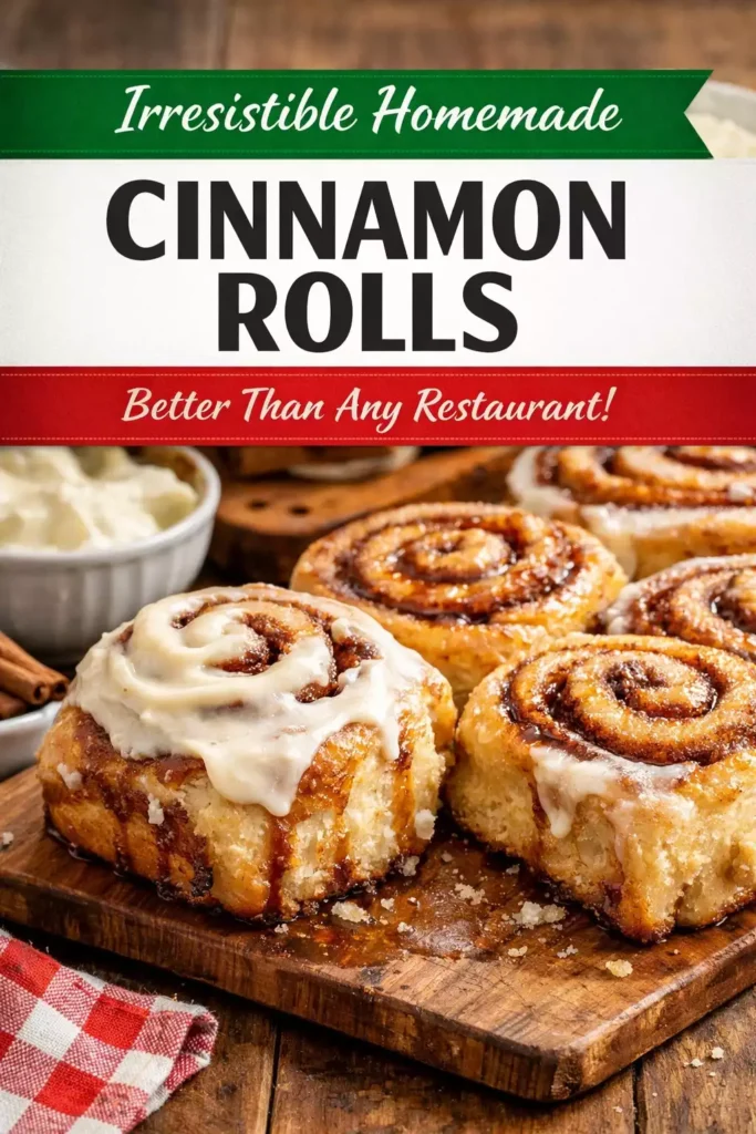 Homemade Cinnamon Rolls — Better Than Any Restaurant