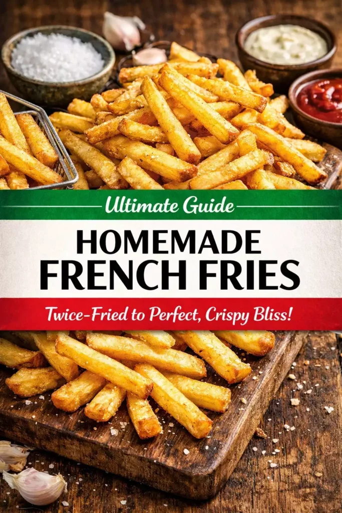 Homemade French Fries — From Scratch, No Shortcuts