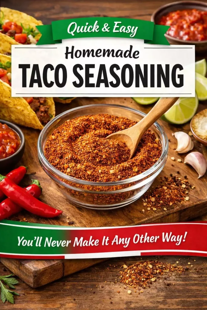 Homemade Taco Seasoning (You’ll Never Make It Any Other Way)