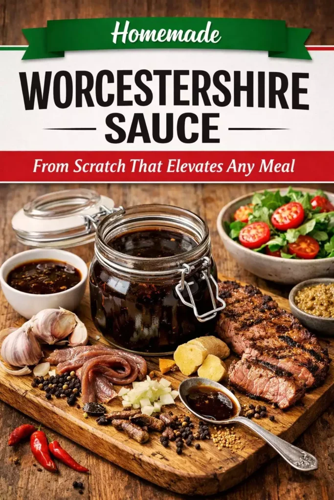Worcestershire Sauce from Scratch That Elevates Any Meal