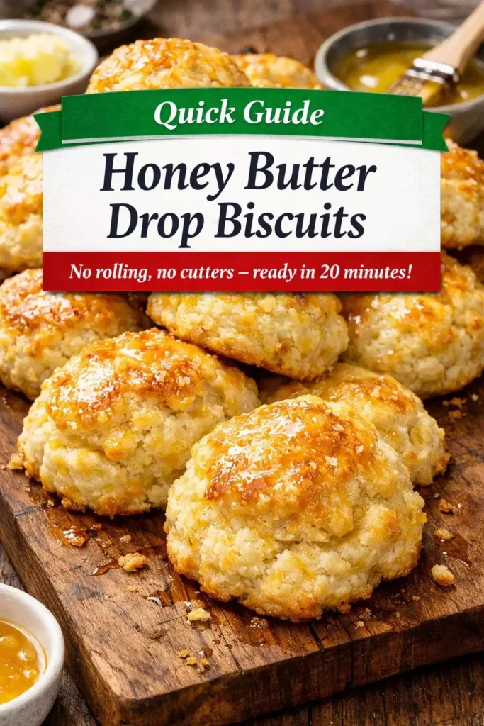 Honey Butter Drop Biscuits — So Good You’ll Make It Twice