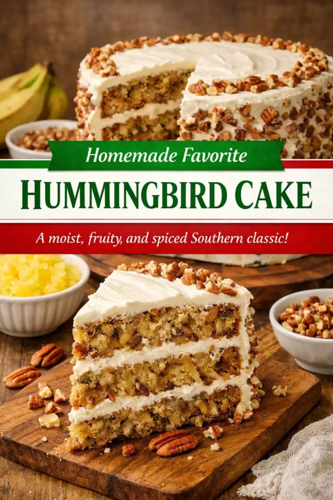 Hummingbird Cake Recipe That Actually Works Every Time