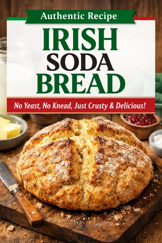 Irish Soda Bread — Golden, Crusty & Homemade