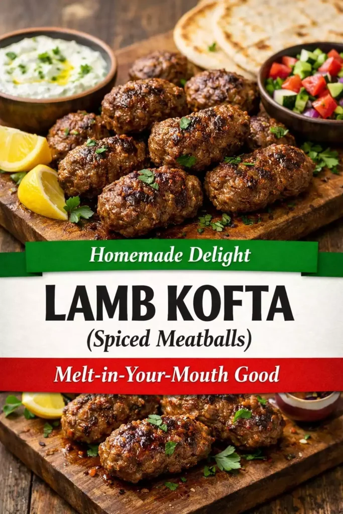 Lamb Kofta (Spiced Meatballs) — Melt-in-Your-Mouth Good