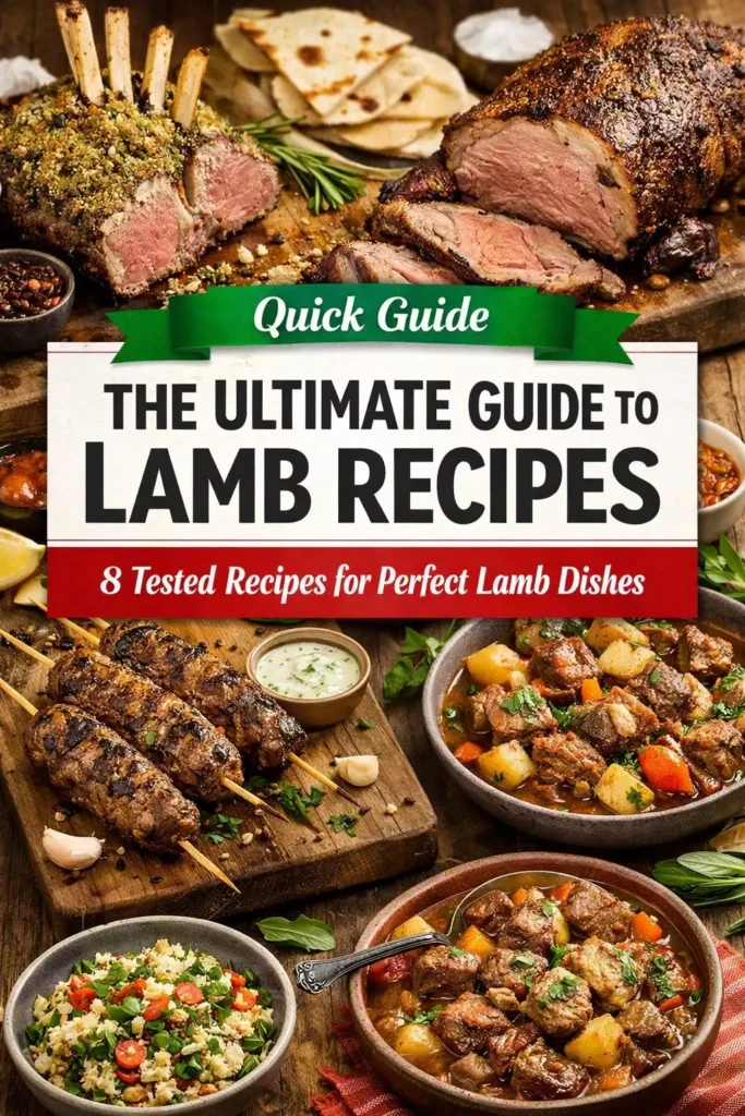 The Ultimate Guide to Lamb Recipes (8 Tested Recipes)